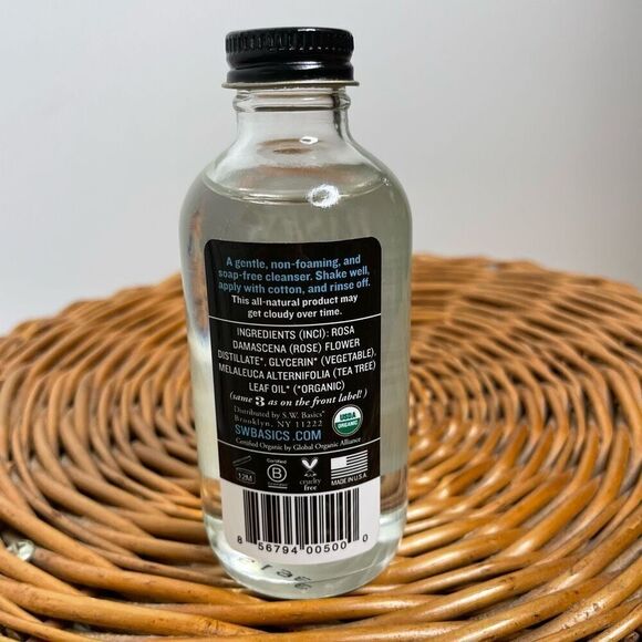S.W. Basics 3-Ingredients Cleanser, 4 Oz New Sensitive Face Cleanse Natural - Picture 5 of 6